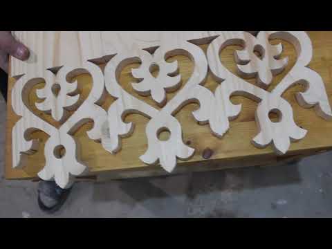Видео: Как сделать резные наличники. Пилю шаблон и наличники. Готовлюсь делать фасад дома.