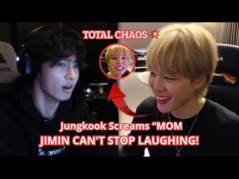 Видео: 😱 ЧИКУК Хаос! Чонгук кричит: «МАМА, ПОМОГИ!!» 💜 Чимин не может перестать смеяться!