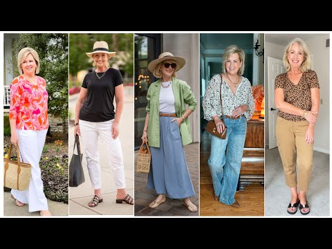 Видео: Натуральные образы для женщин старше 50, 60, 70 лет | Летняя мода 2025 для женщин #womenoutfitsideas