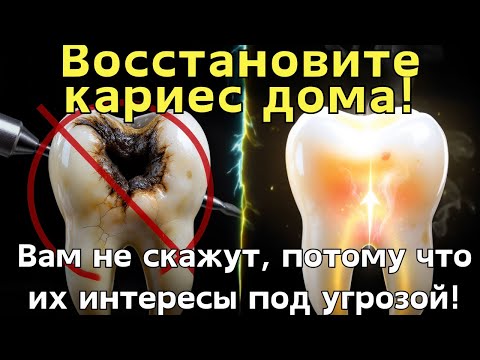 Видео: Секрет восстановления кариозных зубов дома! (Наука, о которой не знают даже стоматологи!)
