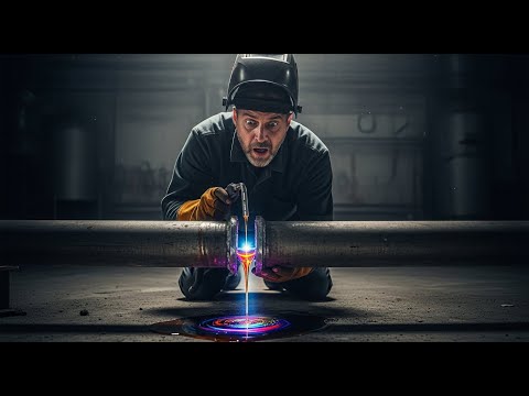 Видео: Сварщик нашёл в трубе радужную смерть для миллионов.