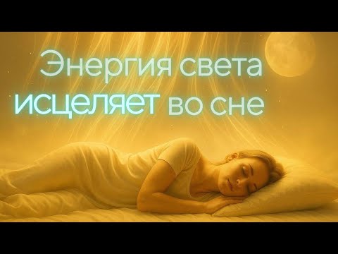 Видео: Медитация для сна — Восстановление, исцеление и омоложение во сне