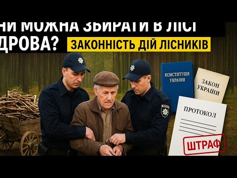 Видео: Чи можна збирати в лісі дрова. Законність дій лісників