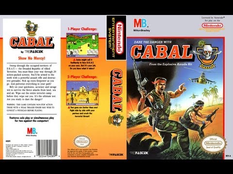 Видео: Cabal NES Gameplay Longplay (Полное прохождение)