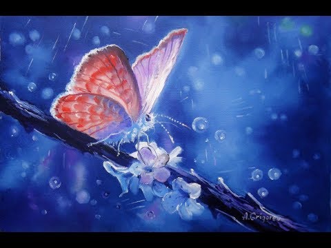 Видео: 🔝 ХуДоЖнИкИ Рисуем вместе! Волшебная страна, Александр Григорьев, картина маслом.