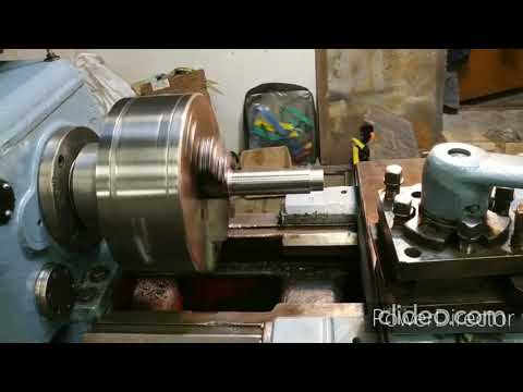 Видео: Обзор  и тест токарного станка 1a616+отрезка и чистовая