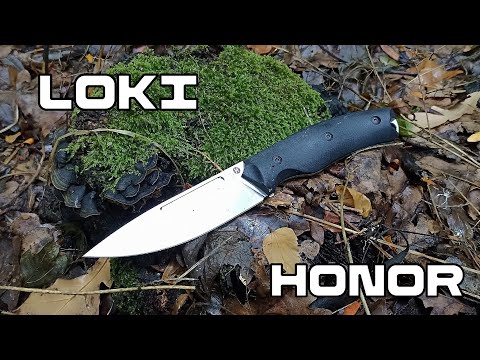 Видео: Универсальный нож LOKI от бренда Honor. Выживание. Тест №211