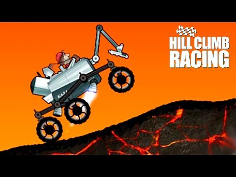 Видео: ЧЕЛЛЕНДЖ ЛУНОХОД НА ВУЛКАНЕ это интересно HILL CLIMB RACING ВИДЕО ПРО МАШИНКИ детям мультяшная игра