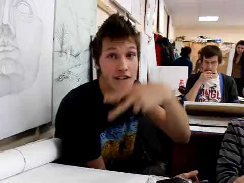 Видео: Молодй i61 в аудитории фристайлит