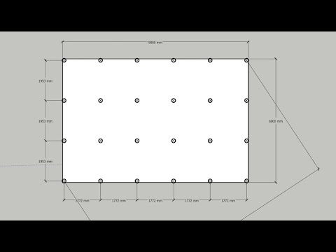 Видео: Свайное поле для каркасного дома 🏠