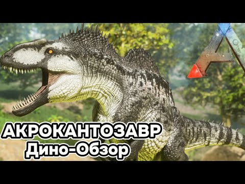 Видео: ARK SURVIVAL EVOLVED ДИНО-ОБЗОР: АКРОКАНТОЗАВР. ПРИРУЧЕНИЕ, РАЗВЕДЕНИЕ, СПОСОБНОСТИ, ОСОБЕННОСТИ