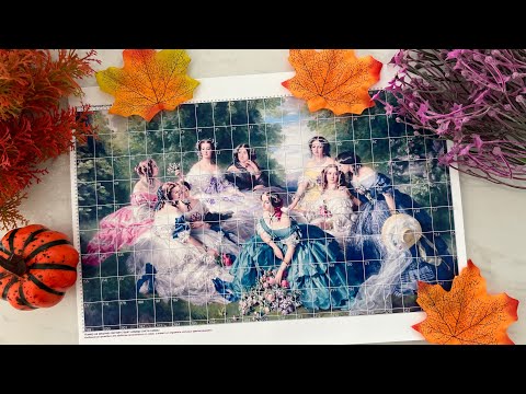 Видео: Императрица Евгения от ЭсТэ/вышивка крестиком/ многоцветка