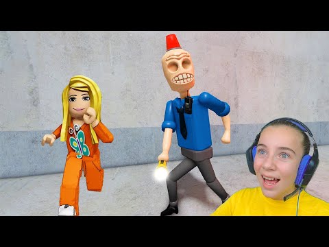 Видео: ПОБЕГ ОТ ПОЛИЦЕЙСКОГО в ROBLOX!
