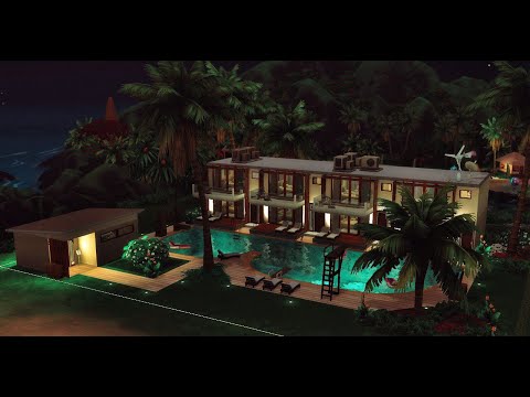 Видео: Отель Сулани Резорт || [TS4 SPEEDBUILD]