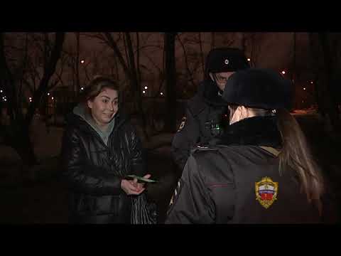 Видео: Перово: ночное дежурство с экипажем ППСП