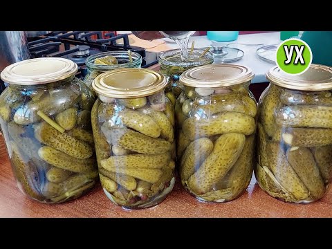 Видео: 👍Рецепт САМЫХ ХРУСТЯЩИХ и вкусных огурчиков🥒на зиму: БЕЗ УКСУСА, без стерилизации и без сахара!