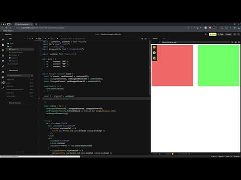 Видео: Drag-and-Drop с использованием библиотеки React-DnD.