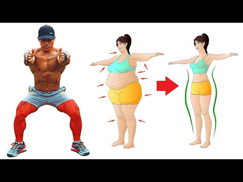 Видео: Простая высокоинтенсивная тренировка для похудения № 12.