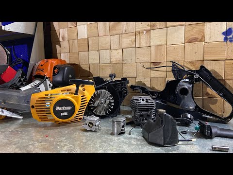Видео: PARTNER 350S (Husqvarna 125). Бензопила созданная чтобы сломаться. Пополнение в коллекции.