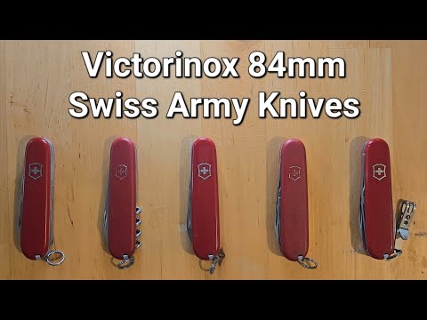 Видео: Модели швейцарских армейских ножей Victorinox 84 мм (маленький Tinker 😍)