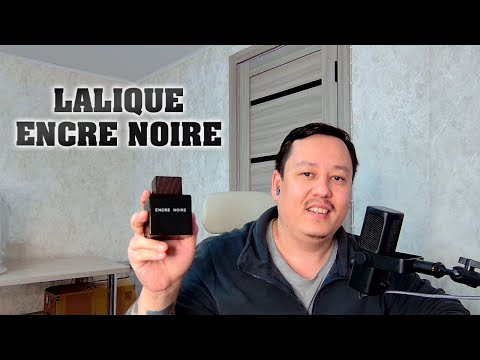 Видео: Lalique Encre Noire - мужской парфюм.