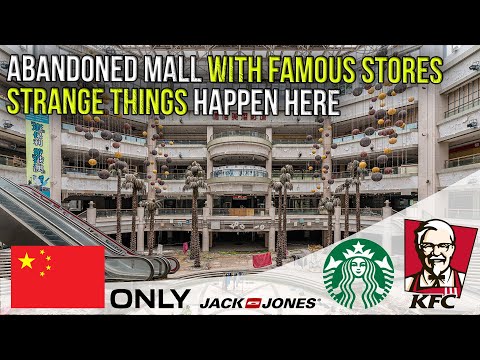Видео: Нашел KFC и STARBUCKS в огромном заброшенном торговом центре, где происходят СТРАННЫЕ ВЕЩИ..