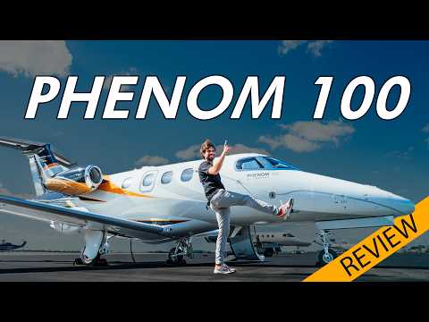 Видео: Обзор Phenom 100 | Самый продаваемый легкий реактивный самолет | Так ли он хорош, как кажется?