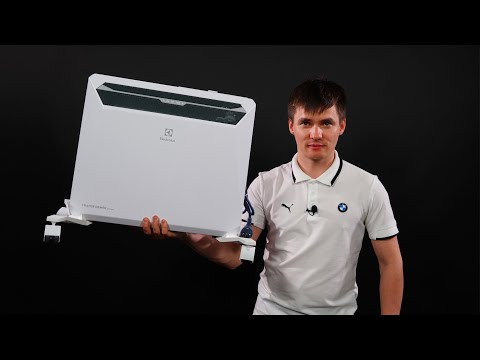 Видео: Инверторный конвектор. Electrolux Rapid на 1 кВт. Electrolux ECH/R-1000 T Digital Inverter.