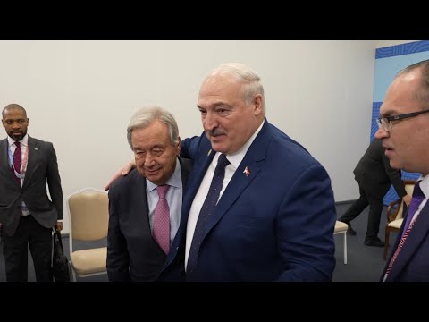 Видео: 🔥🔥🔥Лукашенко встретился с Генсеком ООН Антониу Гутерришем, Президентом Ирана и Премьером Вьетнама!!!