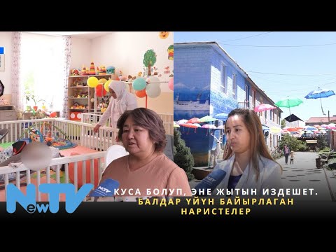 Видео: Куса болуп, эне жытын издешет. Балдар үйүн байырлаган наристелер
