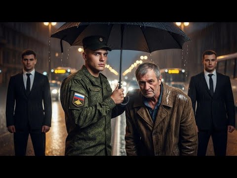 Видео: Новобранец накормил бездомного, а через день за ним приехало Министерство Обороны.Оказалось, это был