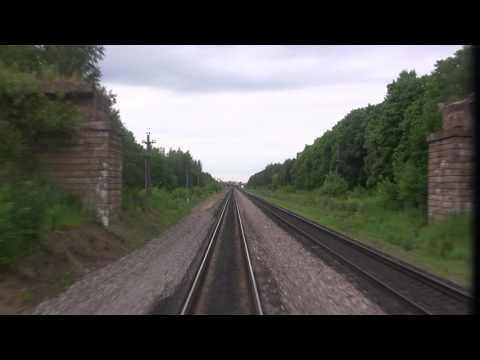 Видео: Узловая-1 - Ефремов (Московская ж\д, РЖД)