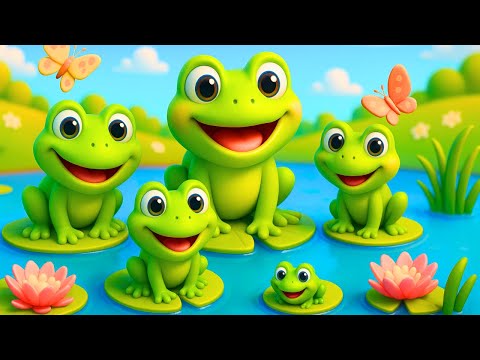 Видео: Пять Лягушек 🐸 Песенка про Лягушек | БроиСис - Детские Песни