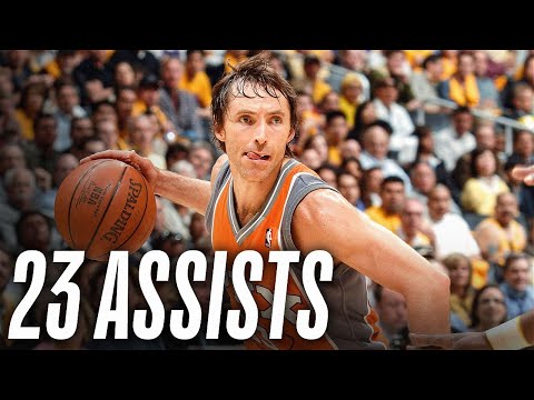 Видео: Рекордные 23 передачи Стива Нэша в плей-офф в четвертой игре 🔥