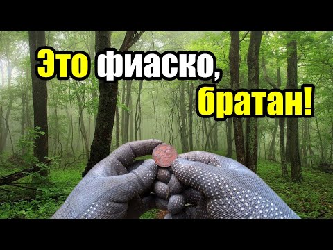 Видео: ПОЛНЫЙ ПРОВАЛ. Лес из которого хотелось уехать. Коп с Nokta Simplex plus.