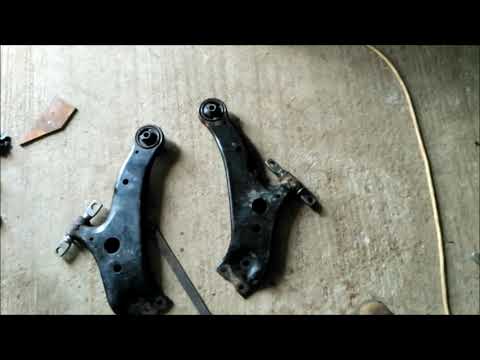 Видео: Toyota Highlander II (XU40) ремонт (обслуживание) подвески