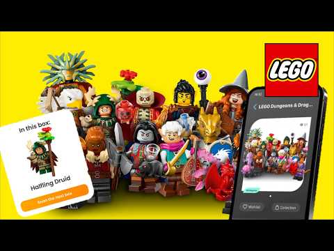 Видео: LEGO Minifigures Dungeons & Dragons 🧙‍♂️ | Как узнать что внутри | Распаковка и Обзор