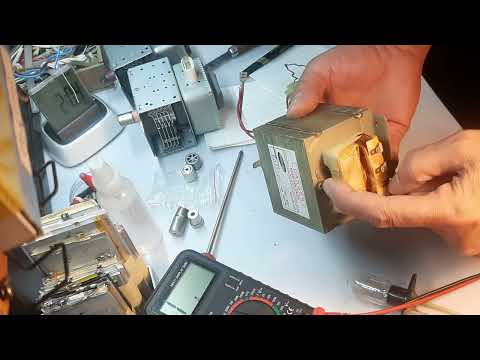 Видео: Магнетрон, трансформатор, диод. Что и как?