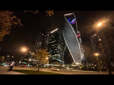 Видео: Ночная Москва #стрим #live #Moscow #Russia