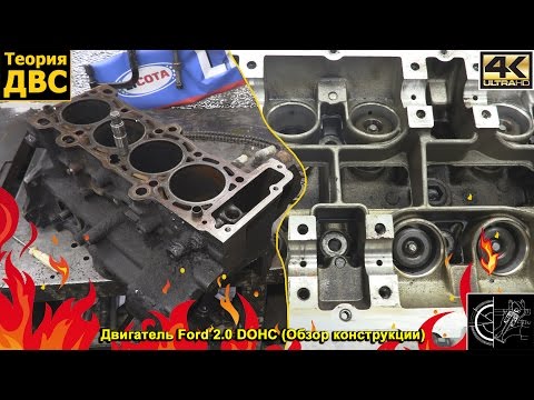 Видео: Теория ДВС: Двигатель Ford 2.0 DOHC (Обзор конструкции)