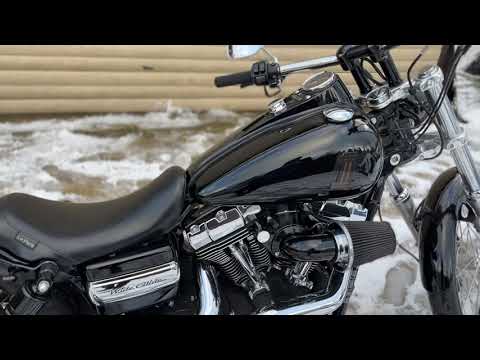 Видео: Dyna Wide Glide Custom Harley-Davidson 2012 год 103 мотор 24 000 км