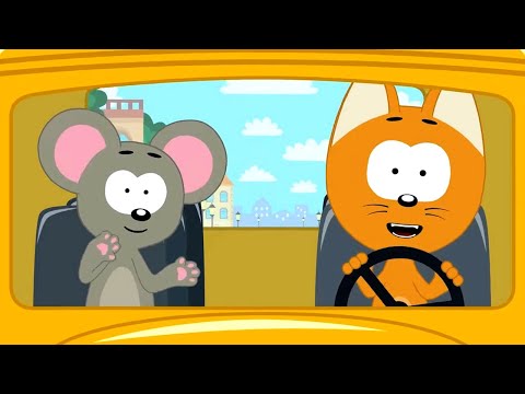 Видео: Котэ ТВ – Автобус 🚌 Котэ подвезёт! – Сборник – Развивающие песенки для малышей