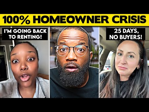 Видео: Владельцы домов вынуждены продавать… но не могут найти покупателей в 2025 году!