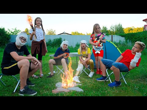Видео: Тинејџерски камп: Пријатељи се боре за опстанак! Ко ће победити у такмичењу?