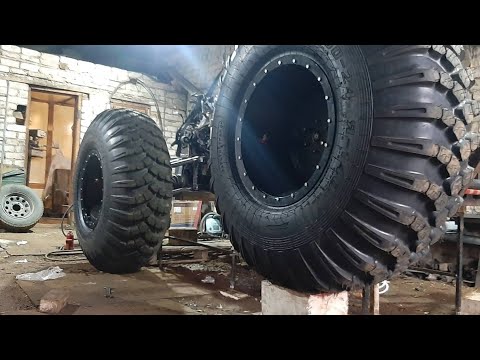 Видео: Строю вездеход с двигателем тойота 1nz fe вариатор. Трансмиссия и передняя подвеска
