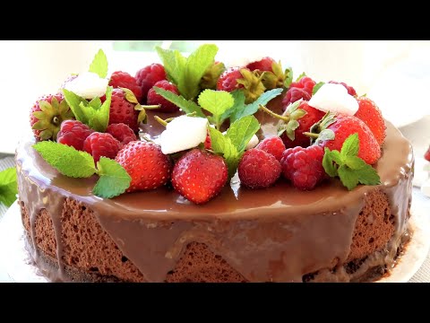 Видео: Воздушный Шоколадный🍫 торт БЕЗ ВЫПЕЧКИ🍰