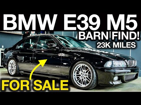 Видео: Первая мойка за 10 лет: продажа BMW M5 E39 Barn Find Detail and Restoration!