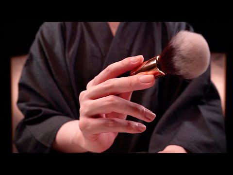 Видео: [ASMR] Макияж для юкаты (повседневного летнего кимоно) / Шепот