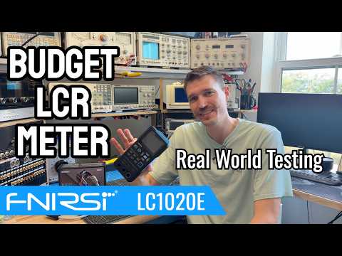 Видео: Измеритель LCR FNIRSI LC1020E | Реальное тестирование и оценка характеристик емкости и сопротивления