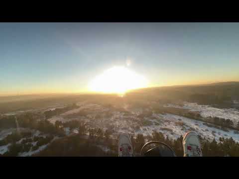 Видео: Первый раз в воздухе на параплане